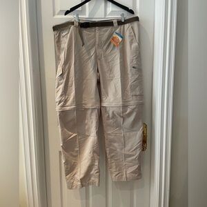 Men’s Columbia zip away pants